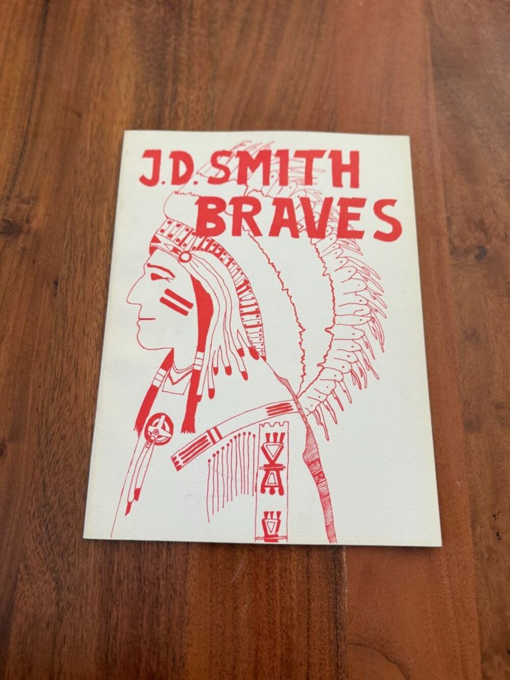 1979-1980 J.D. Smith Junior High School Yearbook Braves Annual 1980